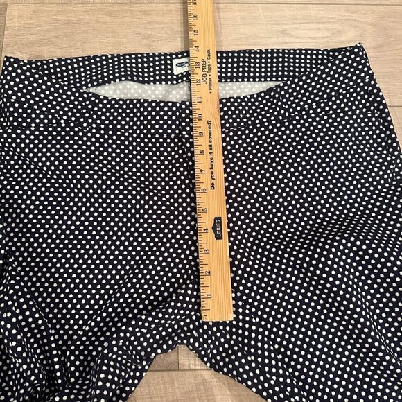 OLD NAVY BLACK AND WHITE POLKA DOT PIXIE PANTS SIZE 18 REGULAR - Picture 5 of 8